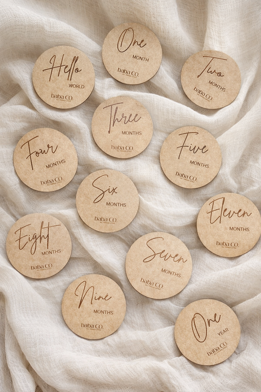 baba co. Milestone Coasters