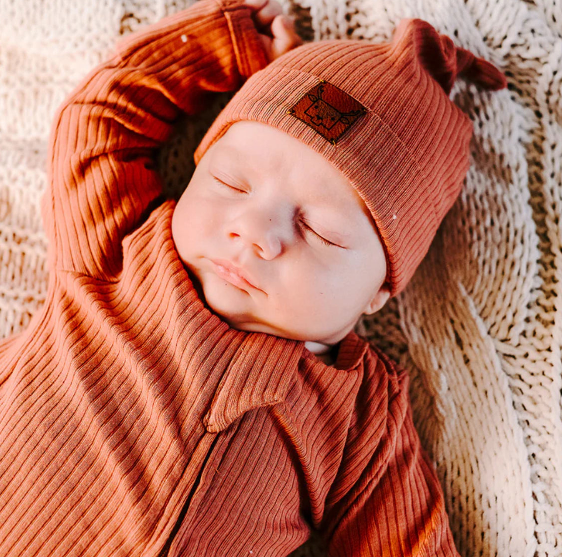 Boki Organic Cotton 2-way Zipsuit with Footies & Mittens