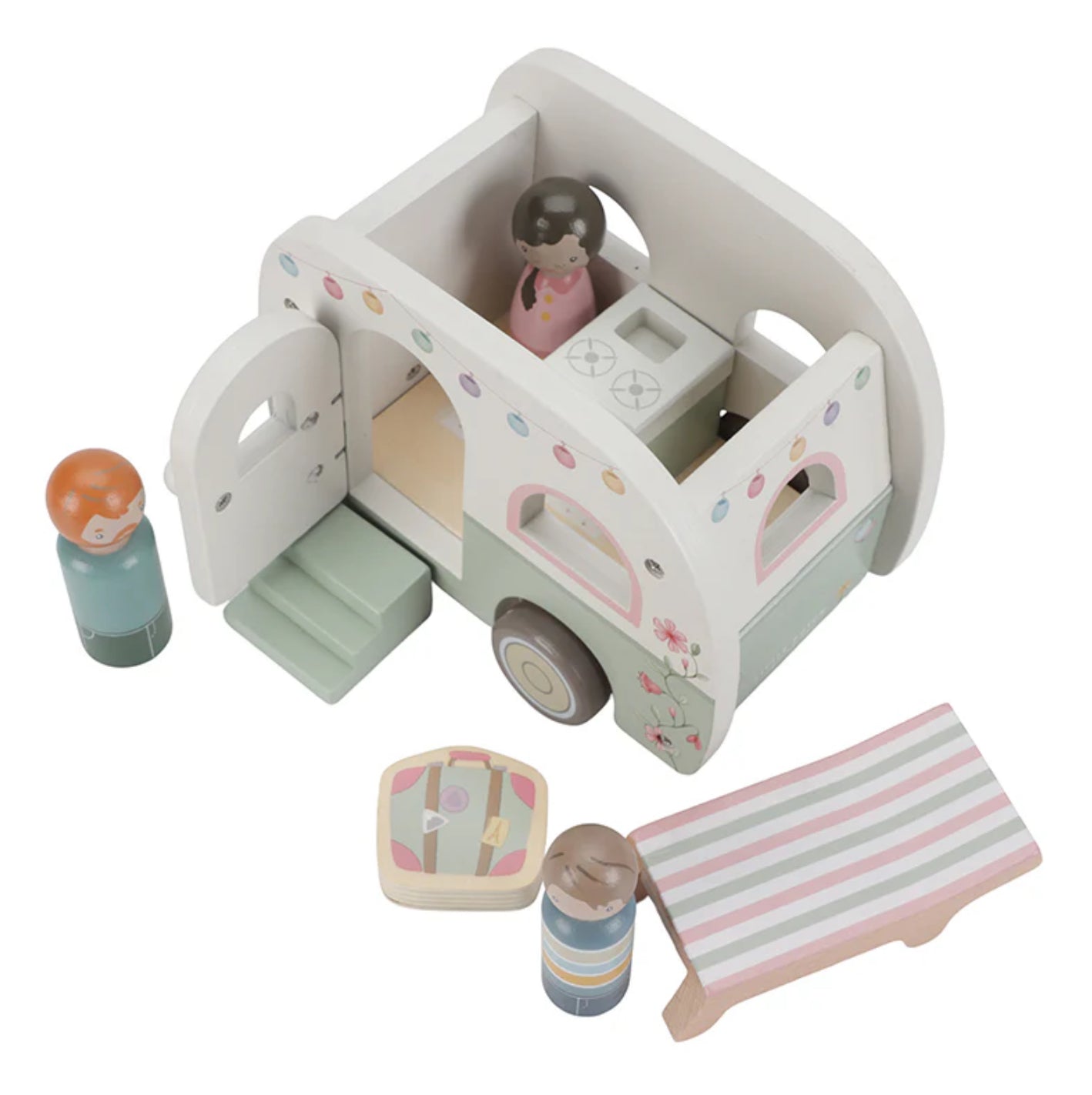 Little Dutch Toy Car and Campervan