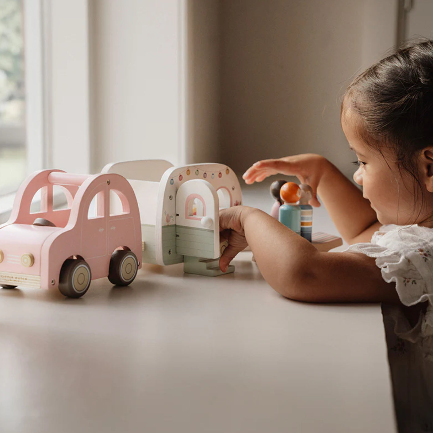 Little Dutch Toy Car and Campervan
